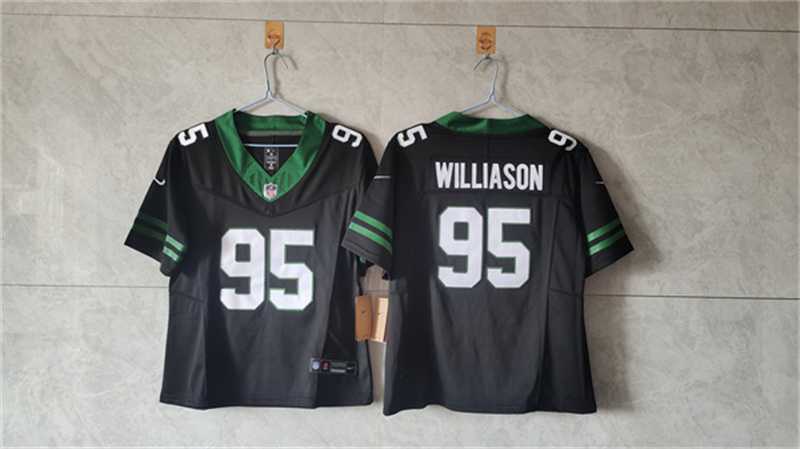 Women's New York Jets #95 Quinnen Williams Black F.U.S.E. Vapor Stitched Jersey,We sell and wholesale Women's New York Jets #95 Quinnen Williams Black F.U.S.E. Vapor Stitched Jersey on line form chian!